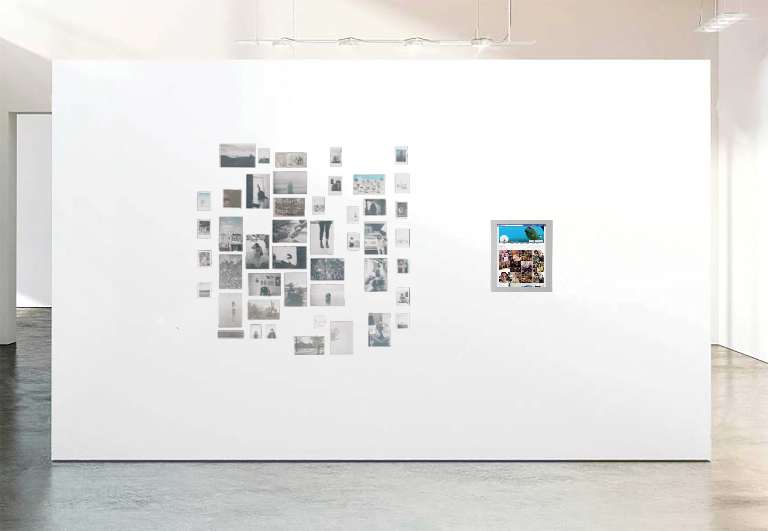 Interactive Installation, Exhibited at "I am … Exhibition", Building 21, McGill, Apr 2019